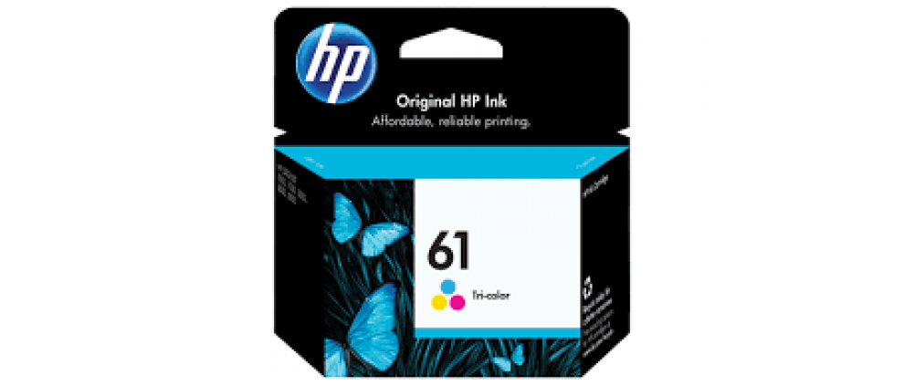 HP 61 Tri-Colour Ink Cartridge (CH562WA) (165)